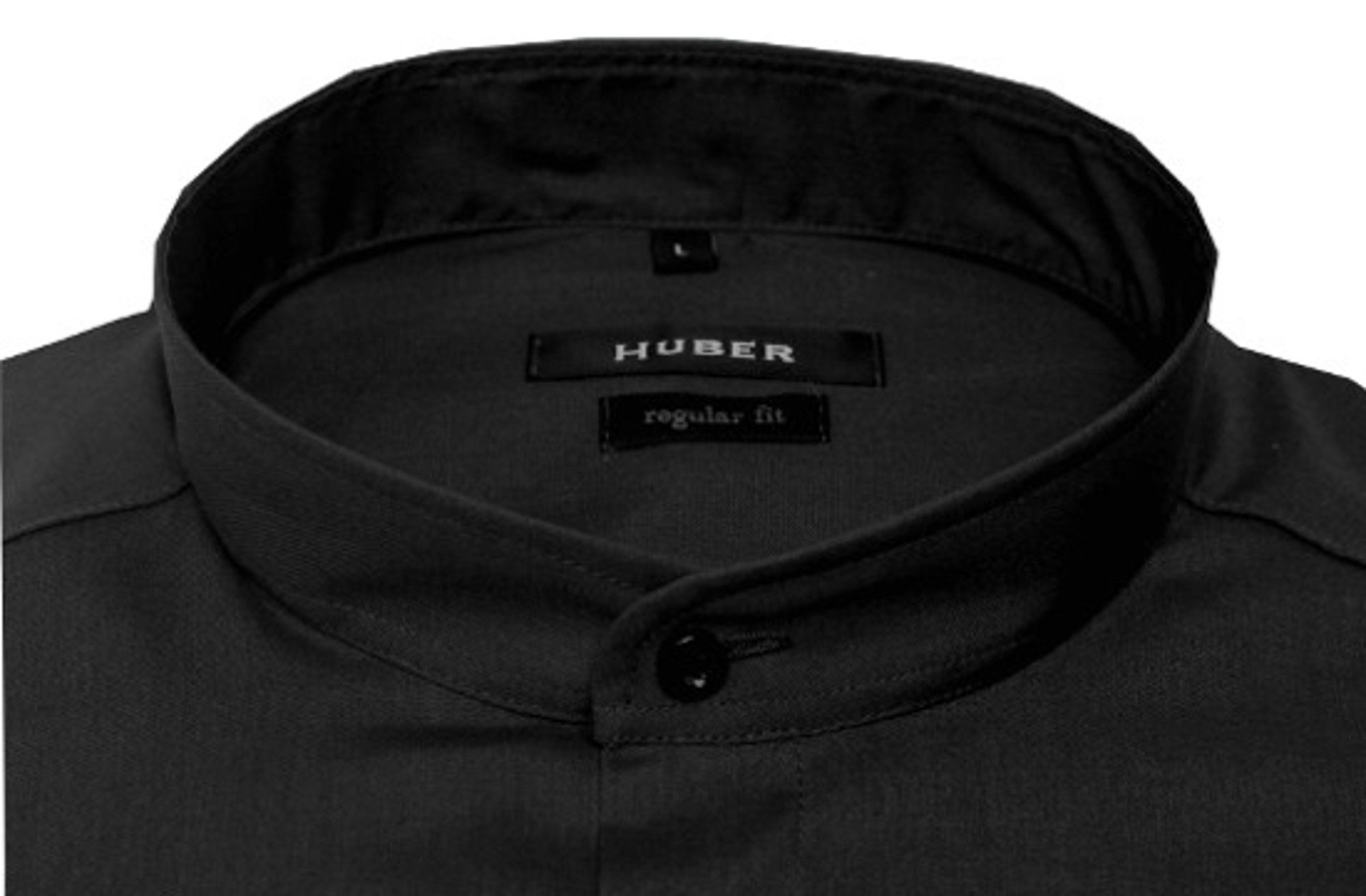 Huber Hemden Langarmhemd HU-0650 Stehkragen, Knopfleiste, günstig online kaufen