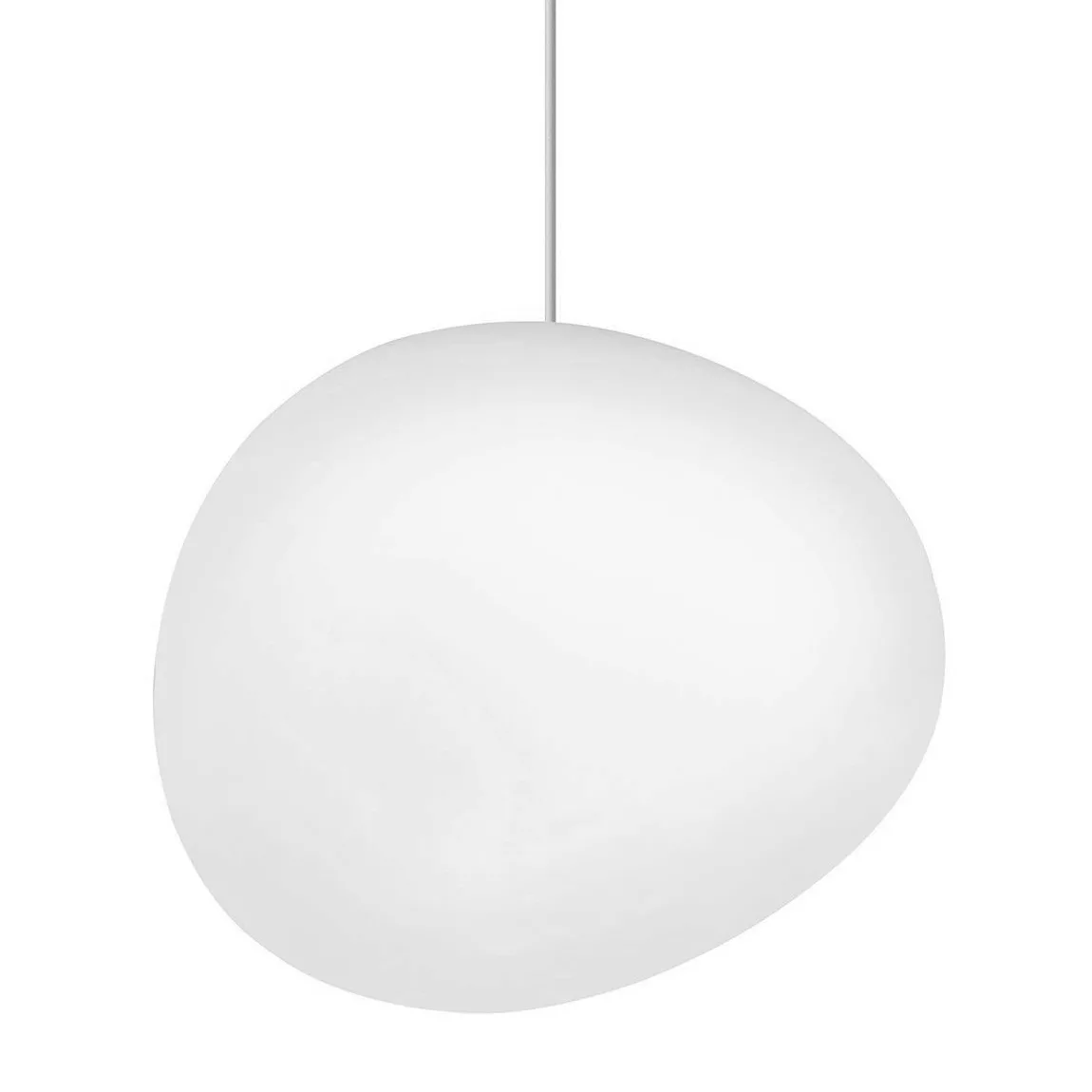Foscarini - Gregg Midi LED Pendelleuchte - weiß/BxTxH 21x17x16cm/2700K/830l günstig online kaufen
