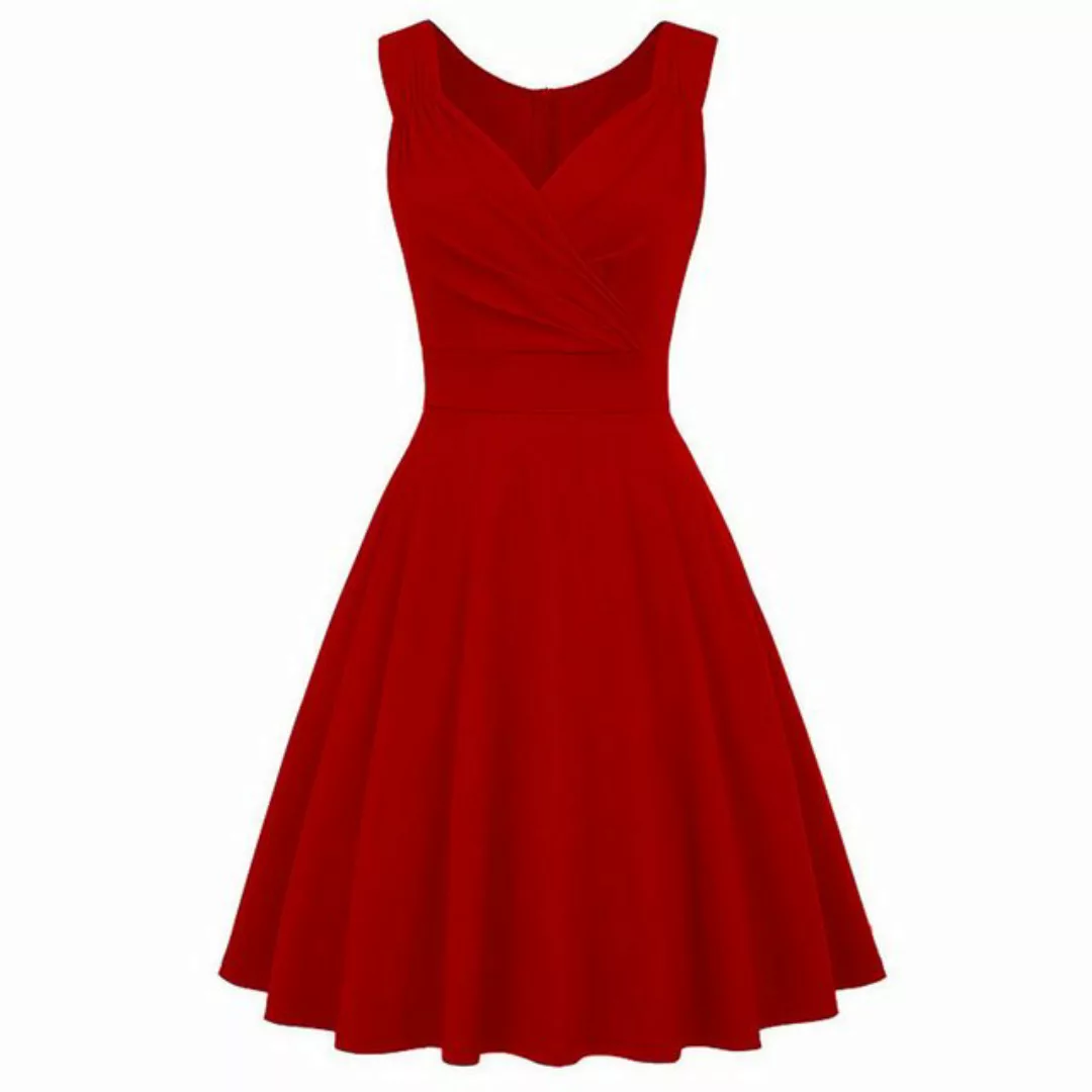 ZWY A-Linien-Kleid A-Linien-Kleid,cocktailkleid damen,rockabilly kleider da günstig online kaufen