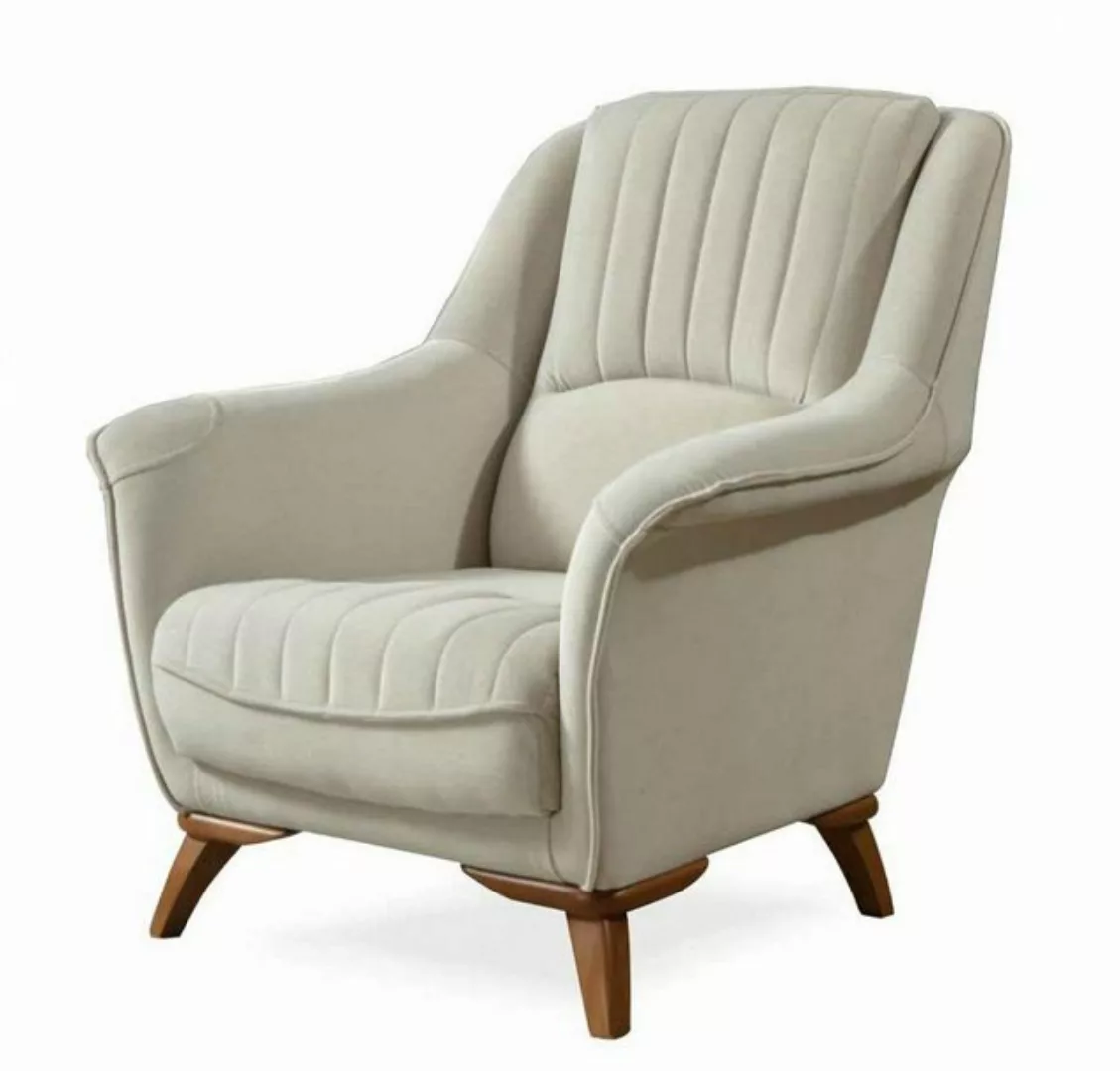 JVmoebel Sofa Luxus Garnitur Set Sofagarnitur 3+3+1 Sitzer Moderne Stoff So günstig online kaufen