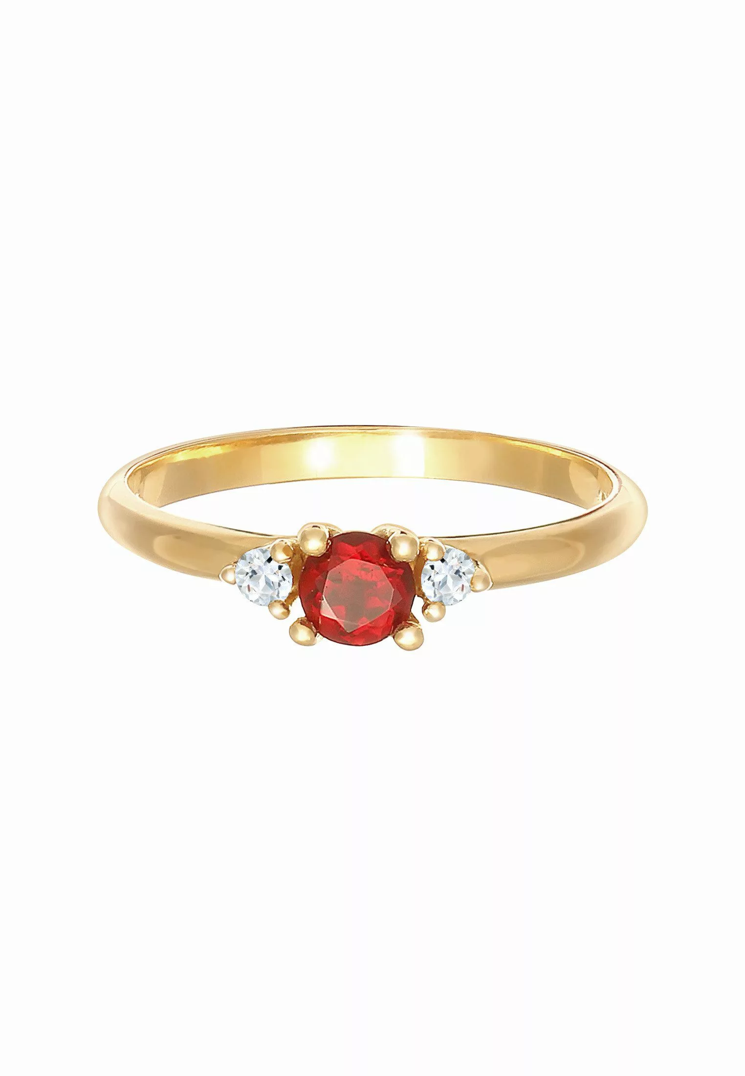 Elli Premium Fingerring Granat Topas Edelstein günstig online kaufen