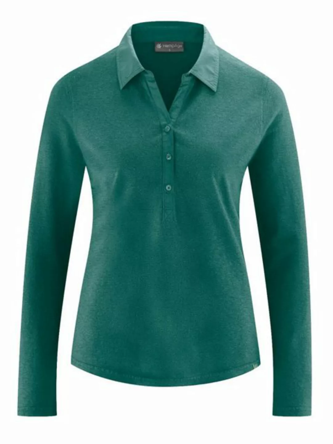 HempAge Blusenshirt HempAge Damen Blusen-Shirt Hanf/Bio-Baumwolle günstig online kaufen
