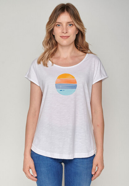 Nature Sun Whale Cool - T-shirt Für Damen günstig online kaufen