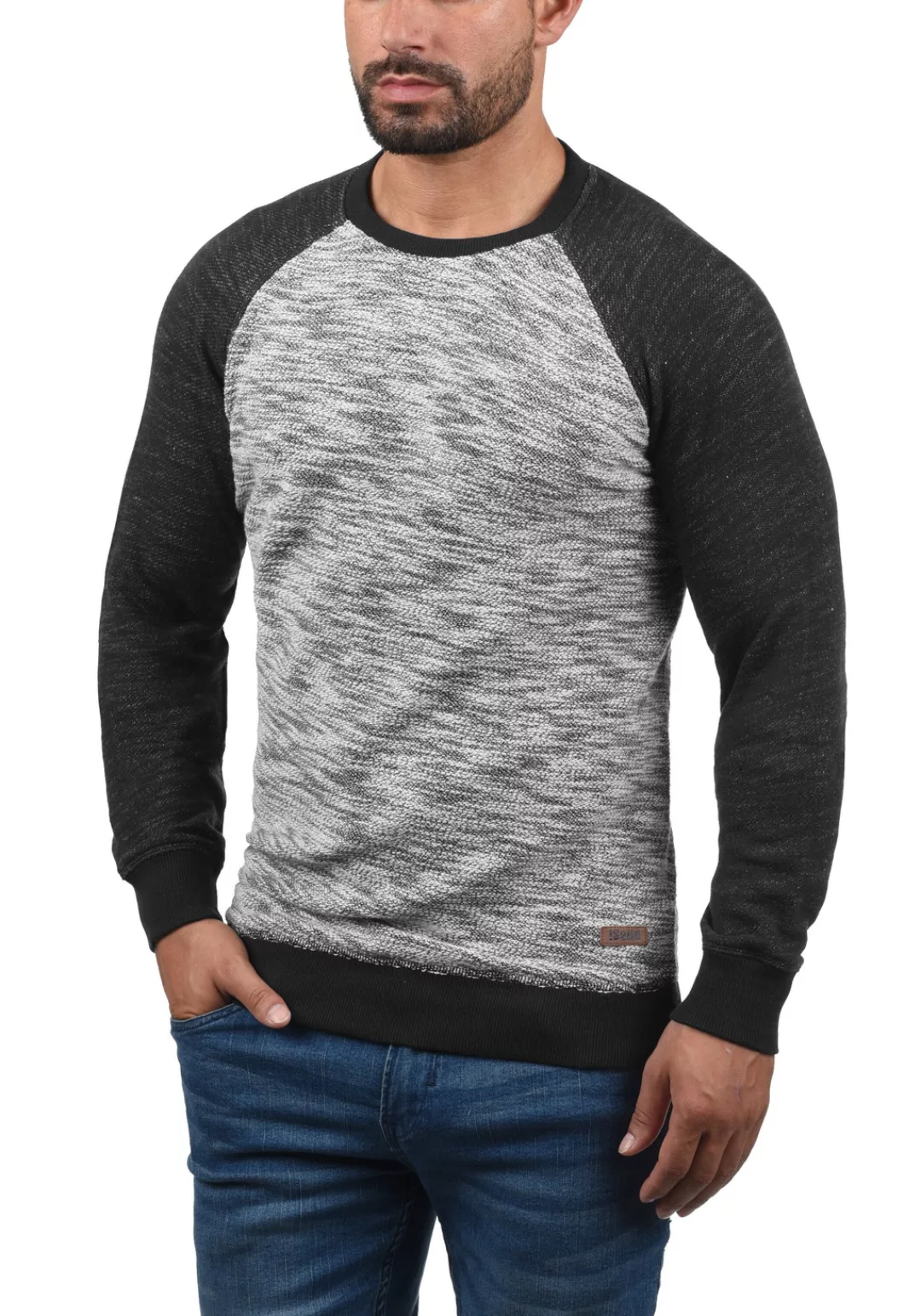 !Solid Sweatshirt SDFlocker Sweatpullover im Baseball-Look günstig online kaufen