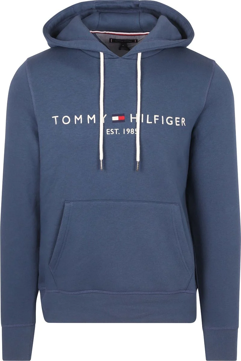 Tommy Hilfiger Core Hoodie Mid Blau - Größe S günstig online kaufen