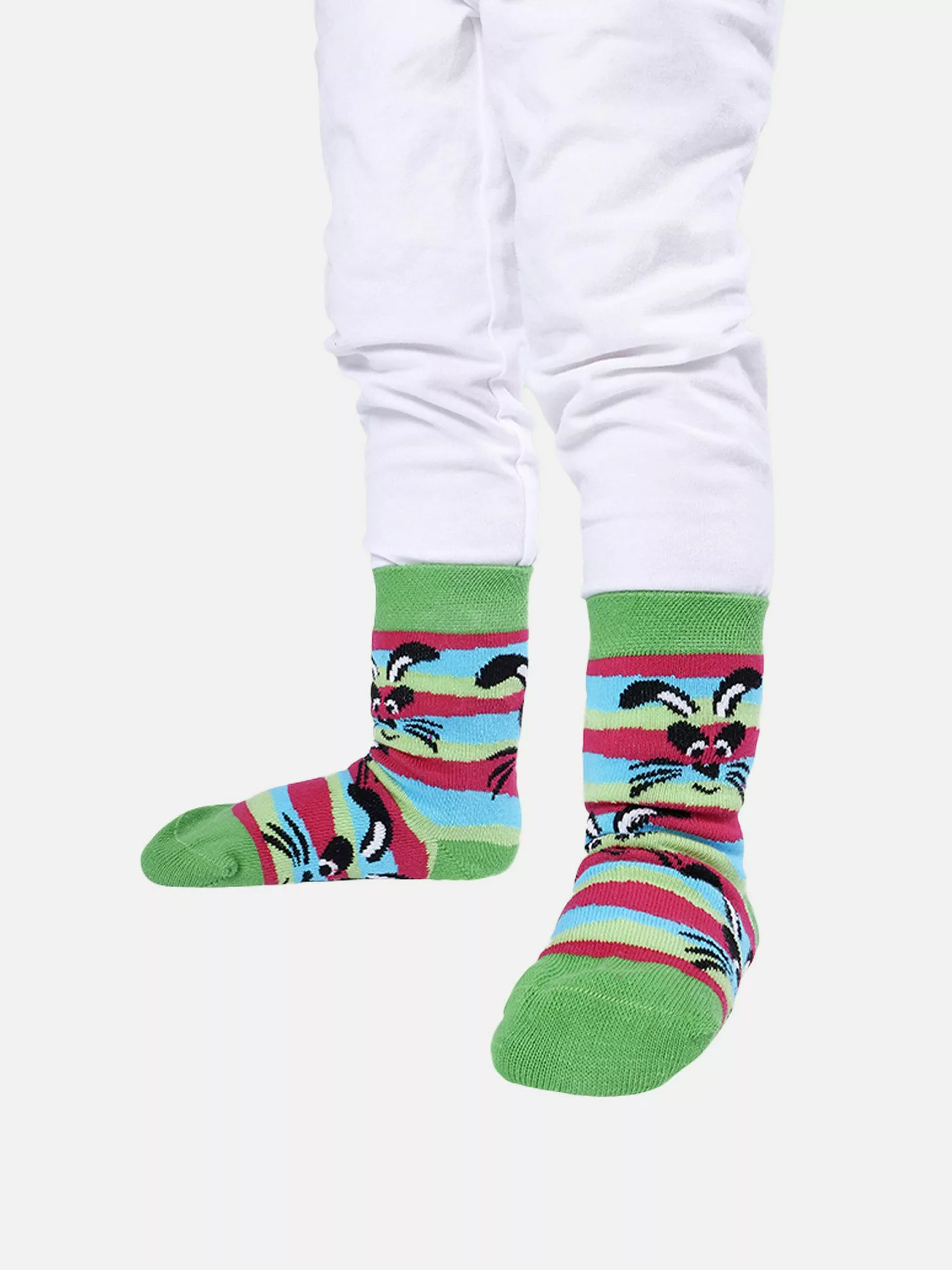 UnaBux Freizeitsocken Prints (4-Paar) Motive Bunt günstig online kaufen