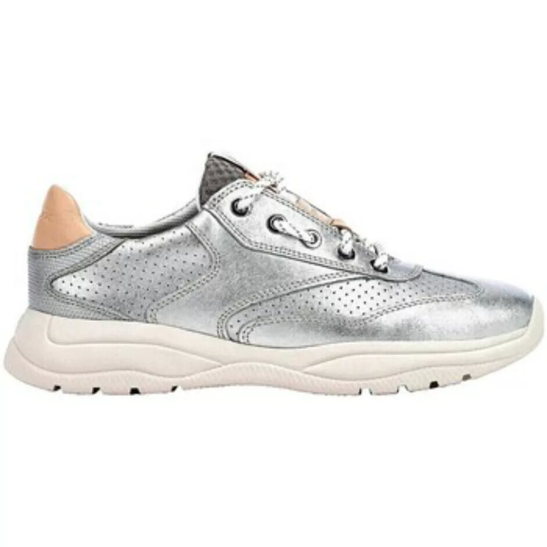 Geox  Sneaker SNEAKER D SMERALDO PELLE METALLIZZATA günstig online kaufen