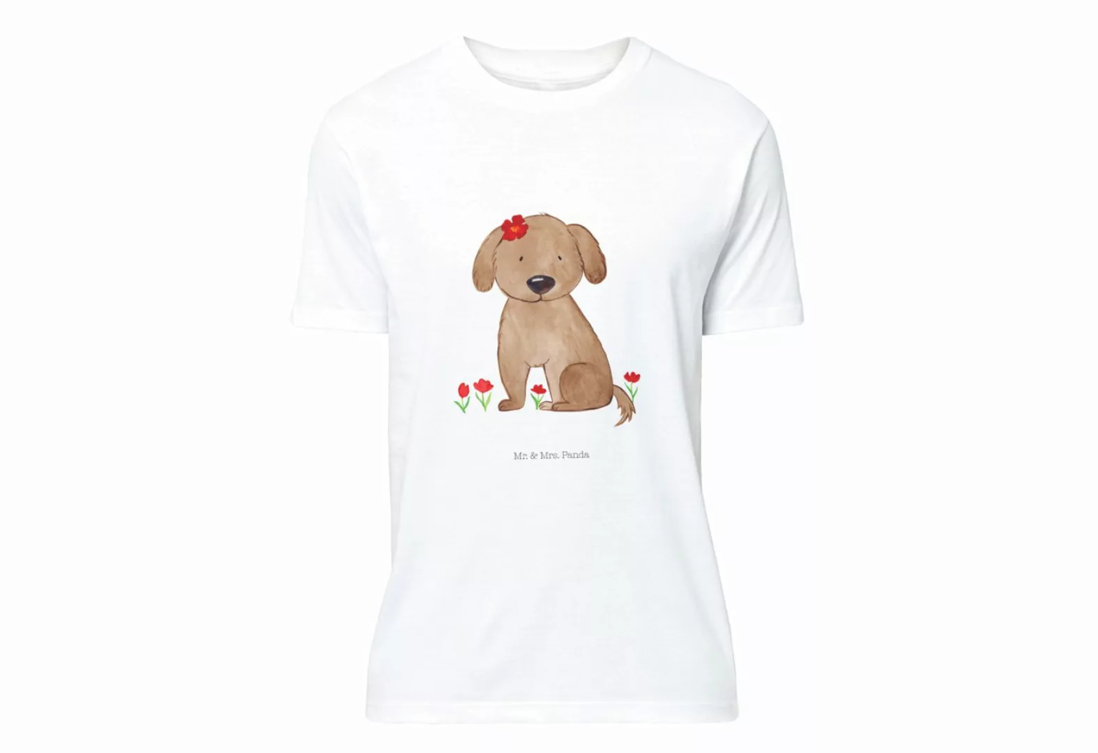 Mr. & Mrs. Panda T-Shirt Hund Hundedame - Weiß - Geschenk, Hundebesitzer, T günstig online kaufen