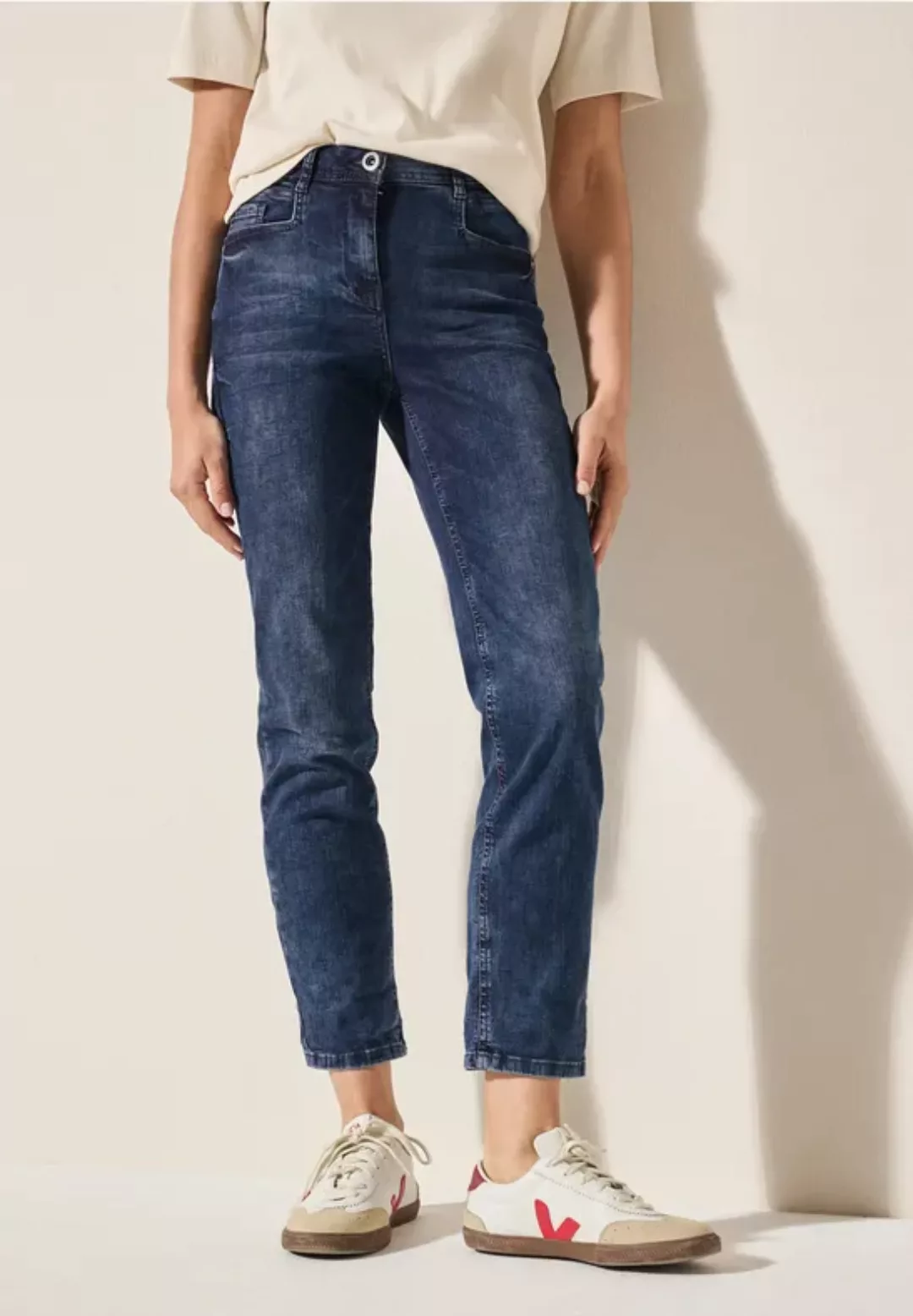Cecil Slim-fit-Jeans, High Waist günstig online kaufen