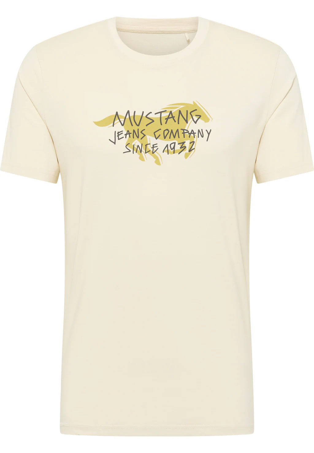 MUSTANG Kurzarmshirt "T-Shirt" günstig online kaufen