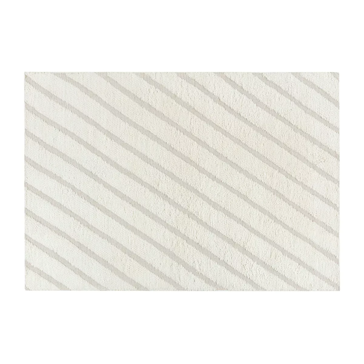 Cozy line Wollteppich naturweiß 170x240 cm günstig online kaufen