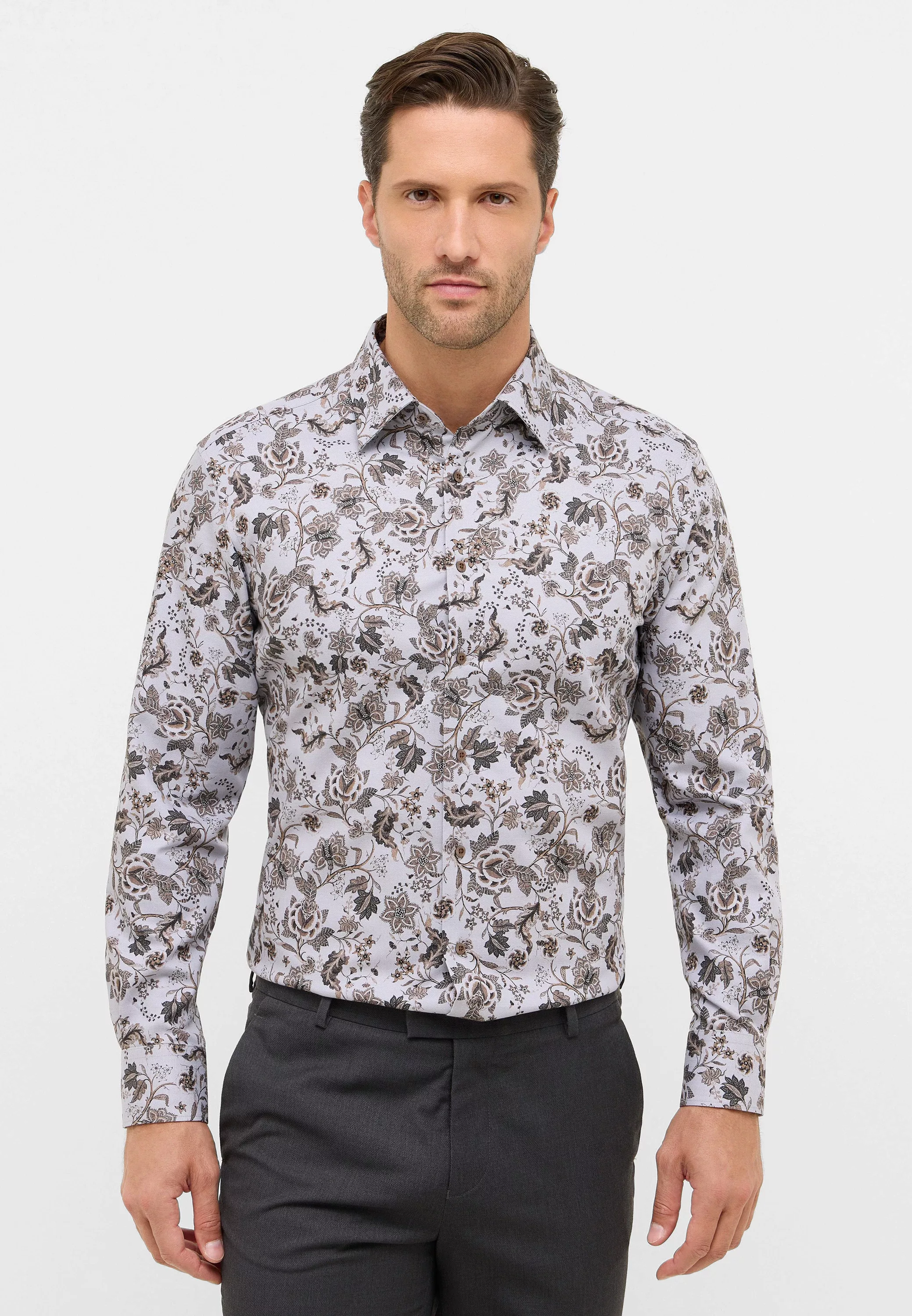 Eterna Langarmhemd "MODERN FIT", NON IRON (bügelfrei) günstig online kaufen