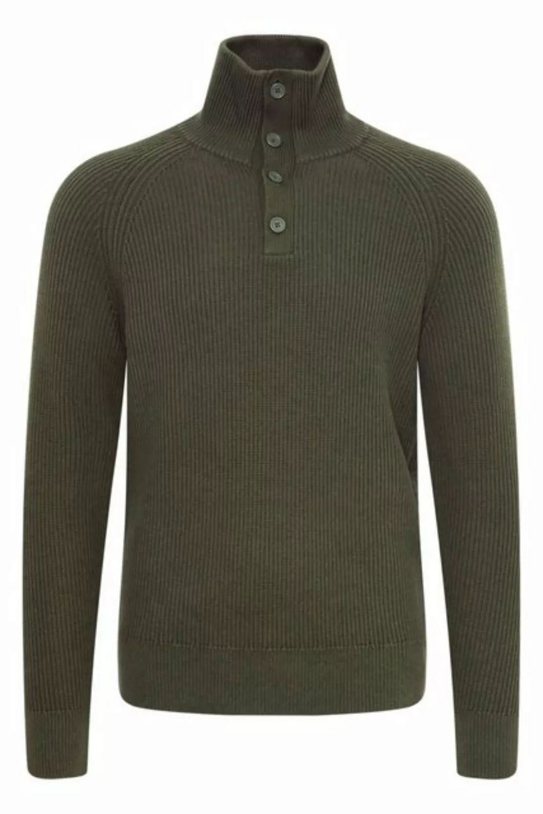 Casual Friday Troyer CFKRISTIAN 0162 ribbed high neck knit gemütlicher Troy günstig online kaufen