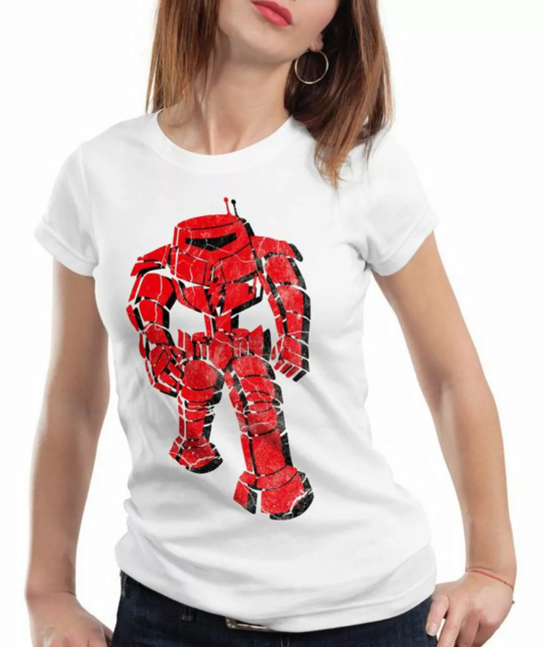 style3 T-Shirt Robot Sheldon Bang Serie Fan Big the Roboter comic cooper Th günstig online kaufen