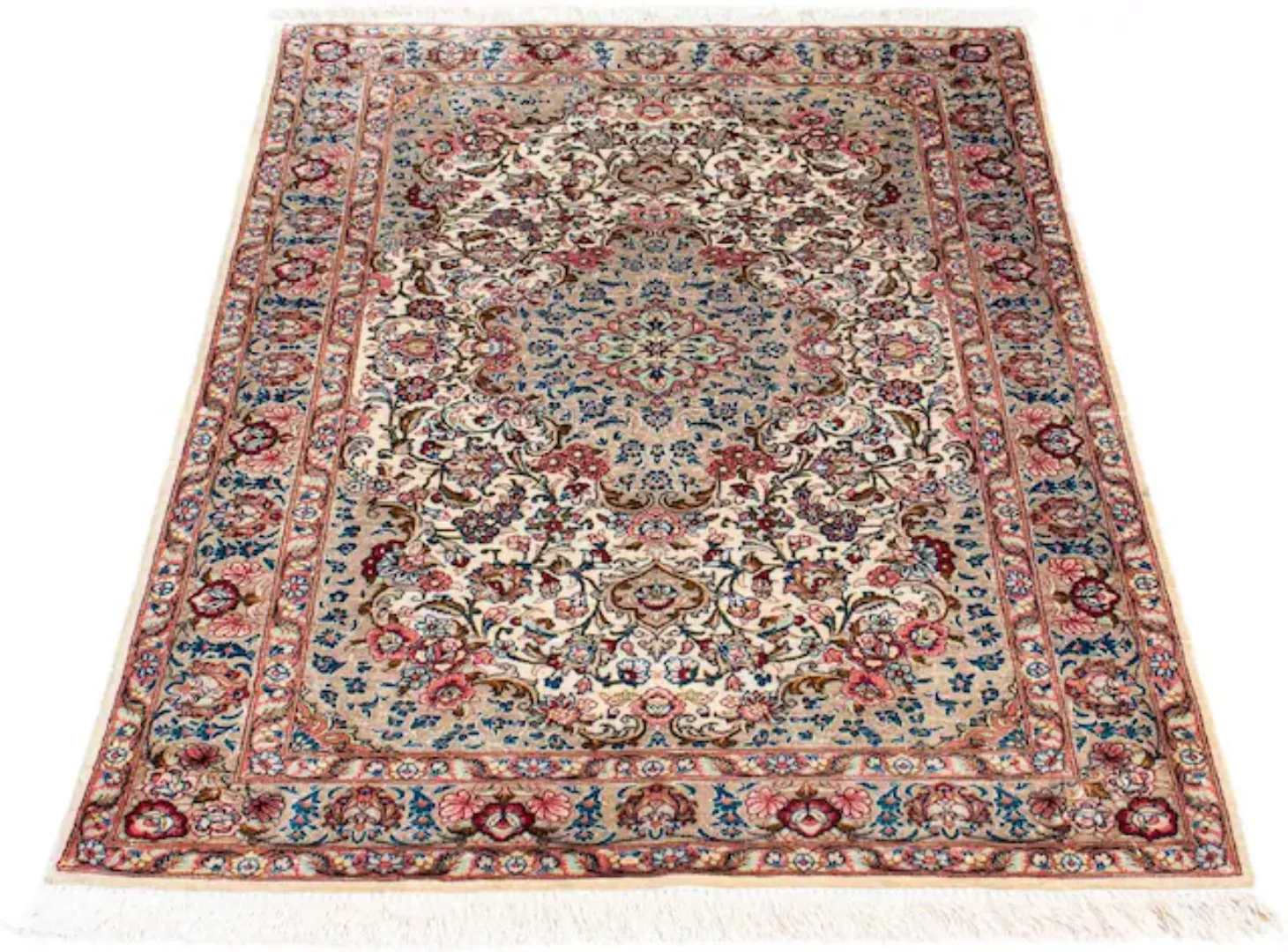 morgenland Orientteppich »Perser - Ghom - 120 x 80 cm - beige«, rechteckig, günstig online kaufen