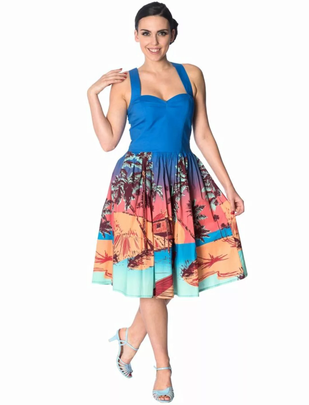 Banned Tropical Strappy Dress günstig online kaufen