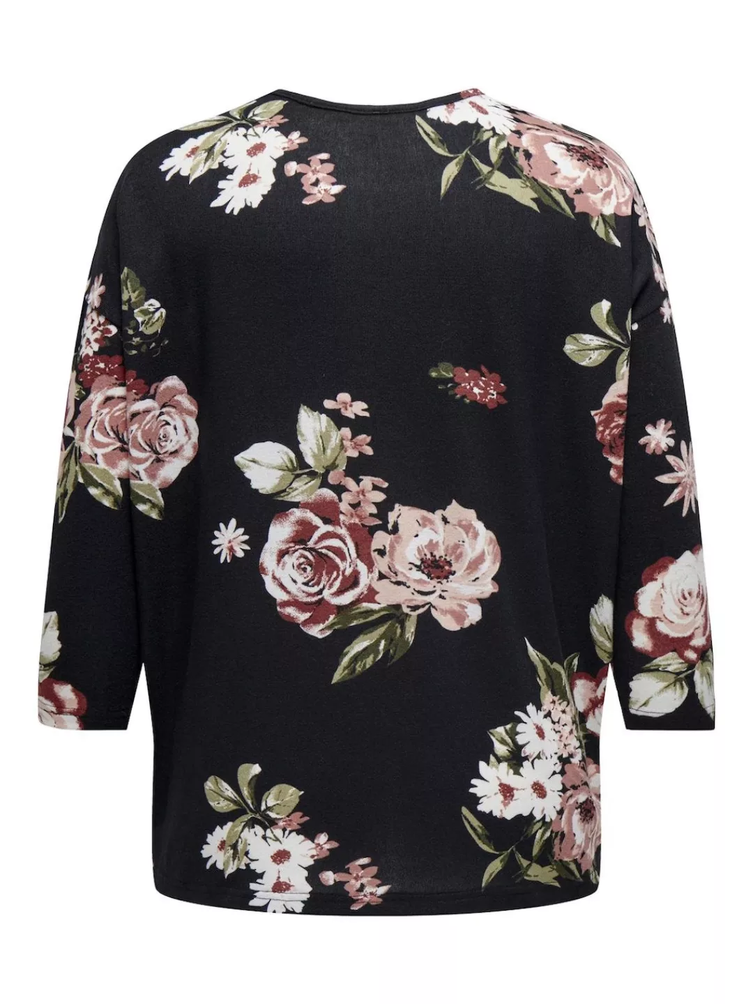 Carmakoma by Only Damen Langarmshirt CARALBA 3/4 - Plus Size günstig online kaufen