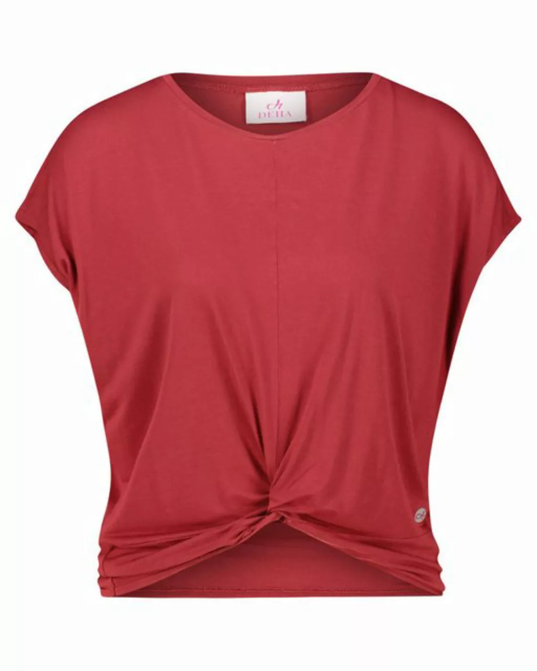 Deha T-Shirt Damen T-Shirt mit Knoten (1-tlg) günstig online kaufen