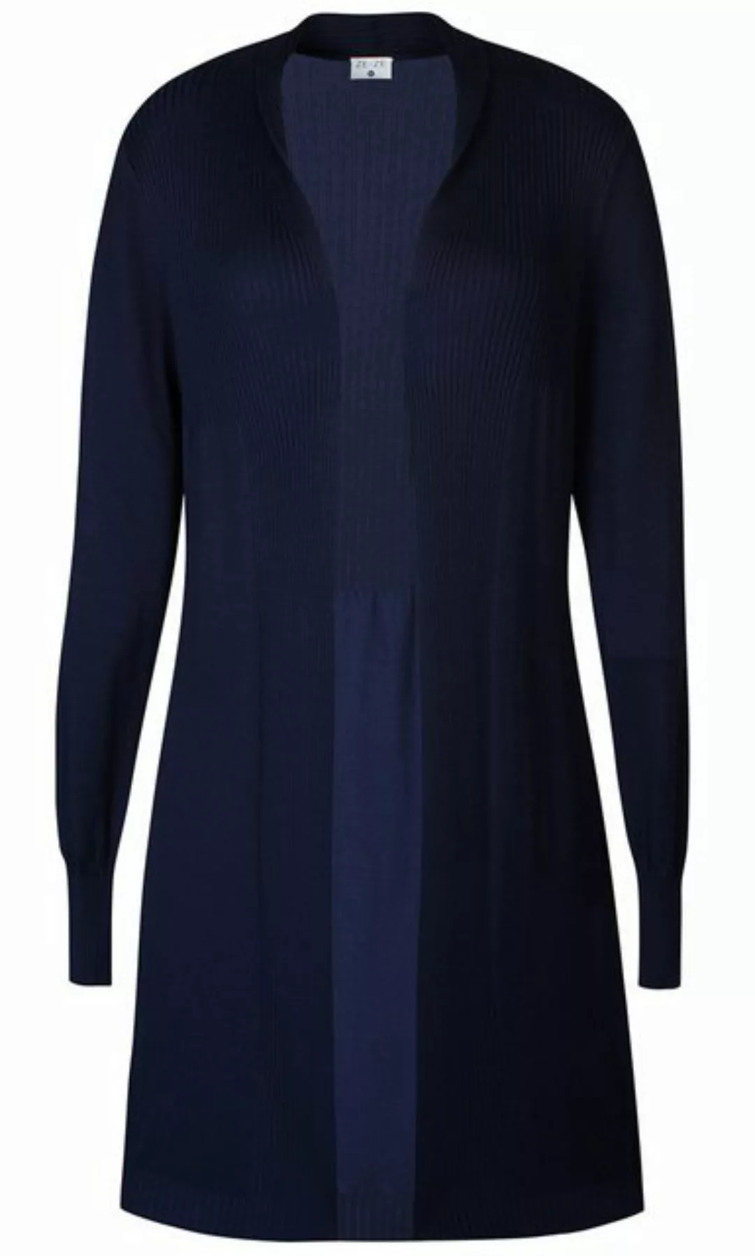 ZE-ZE Nordic Longstrickjacke Strickjacke navy günstig online kaufen