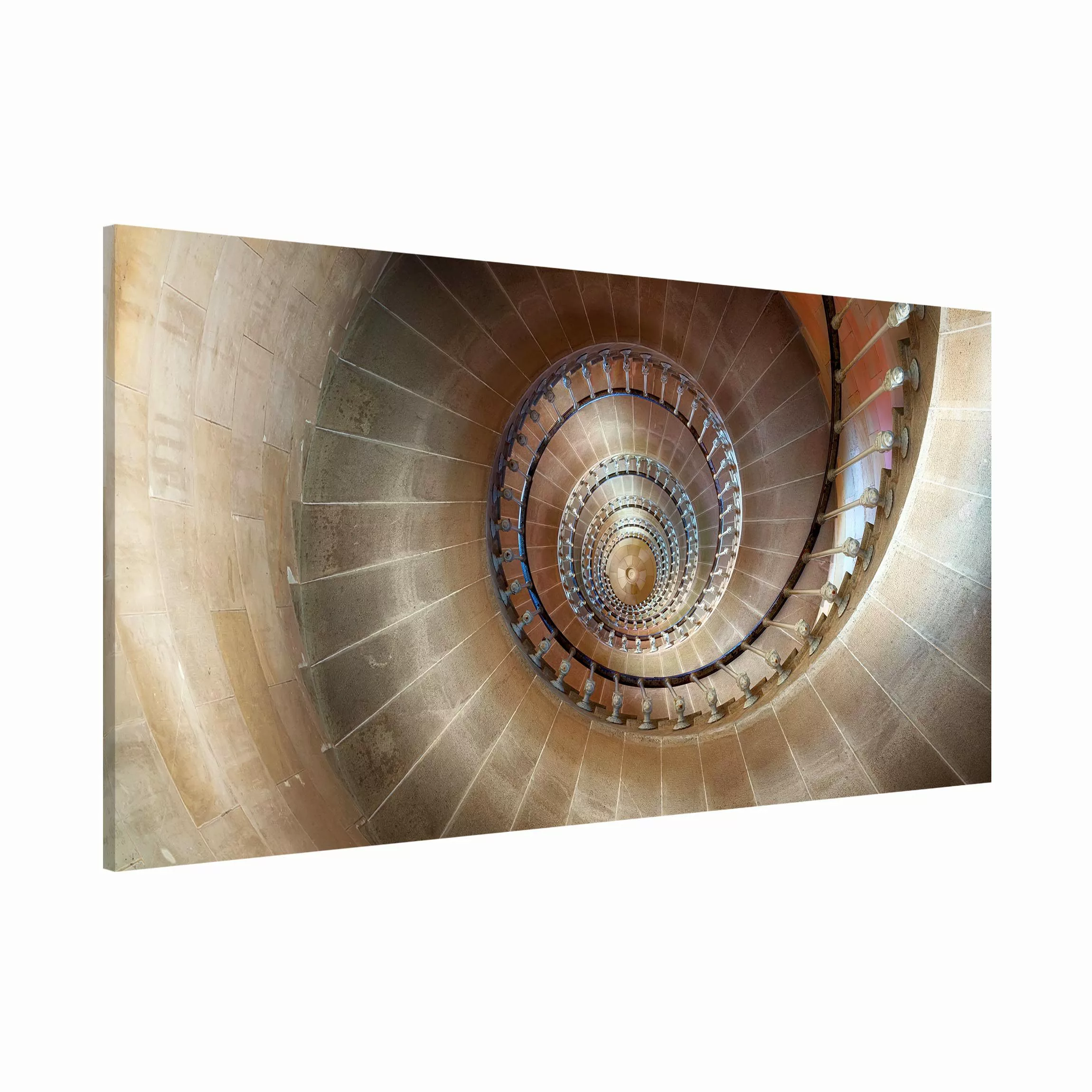 Magnettafel Spiralförmiger Treppenaufgang in Chicago günstig online kaufen