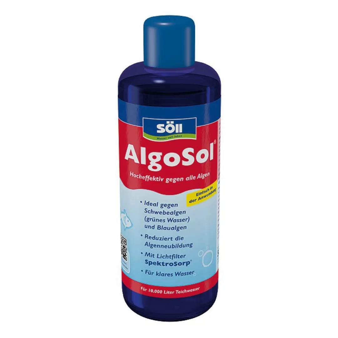 Söll Algosol Wirkstoff Gegen Algen 500ml Teich 10000L günstig online kaufen