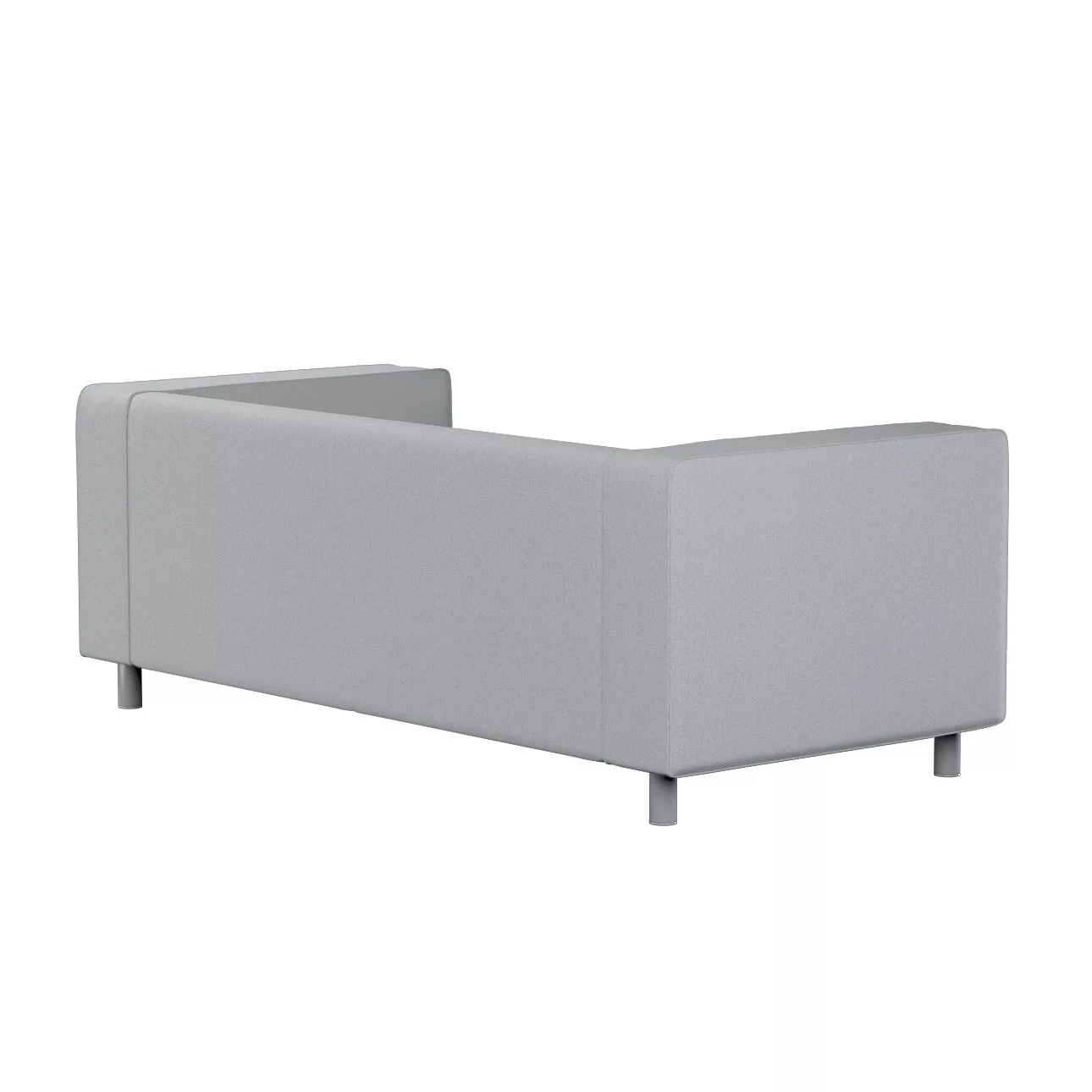 Bezug für Klippan 2-Sitzer Sofa, grau, Sofahusse, Klippan 2-Sitzer, Amsterd günstig online kaufen