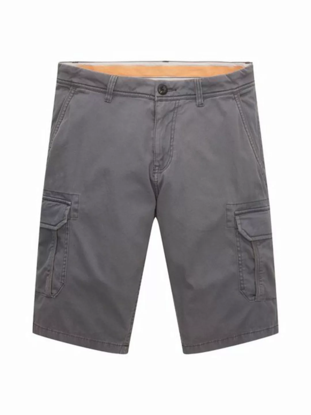 TOM TAILOR Chinoshorts Chino Cargo Shorts Kurze Twill Hose 5620 in Grau günstig online kaufen