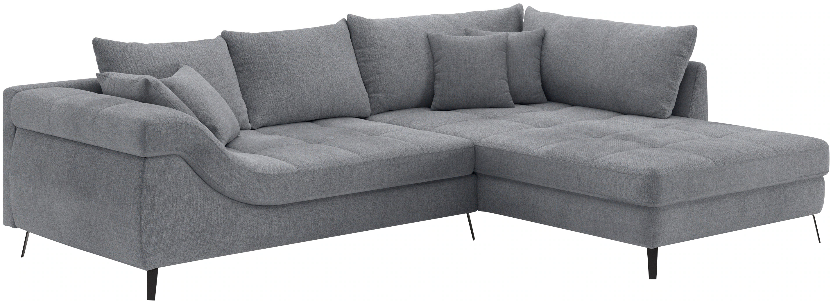 INOSIGN Ecksofa "Portofino, L-Form", Mit Kaltschaumpolsterung, bis 140 kg b günstig online kaufen