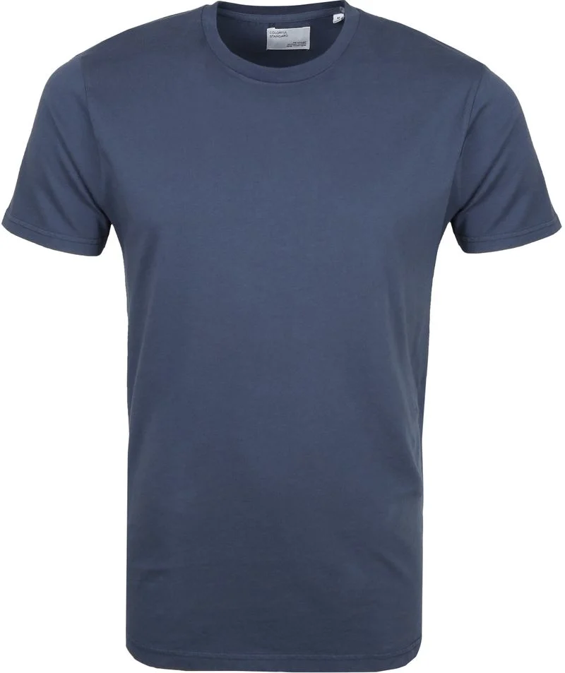 Colorful Standard T-shirt Blau - Größe M günstig online kaufen