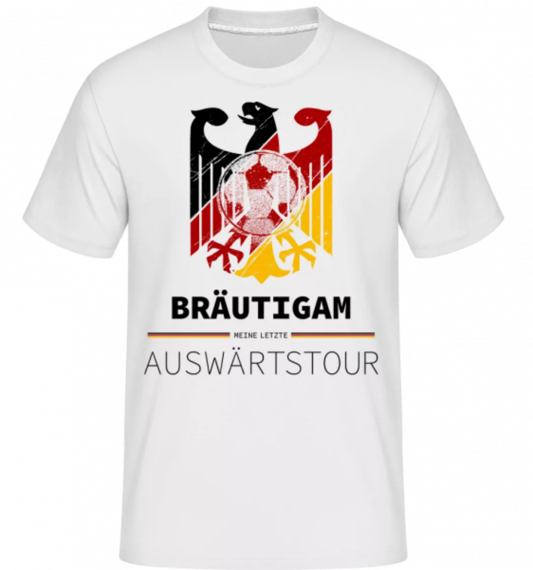 Letzte Auswärtstour Team Bräutigam · Shirtinator Männer T-Shirt günstig online kaufen