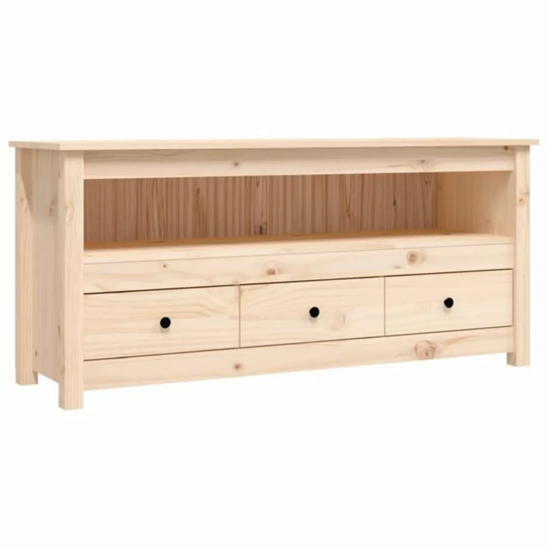 vidaXL TV-Schrank TV-Schrank 114x35x52 cm Massivholz Kiefer günstig online kaufen