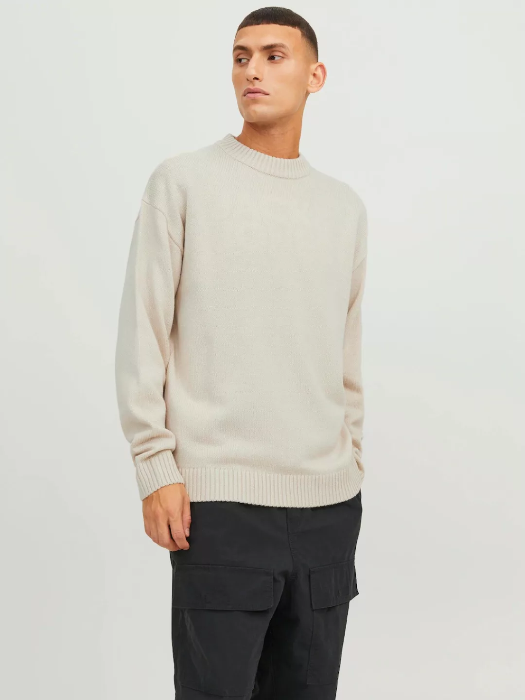 Jack & Jones Rundhalspullover JJEJACK KNIT CREW NECK SN günstig online kaufen