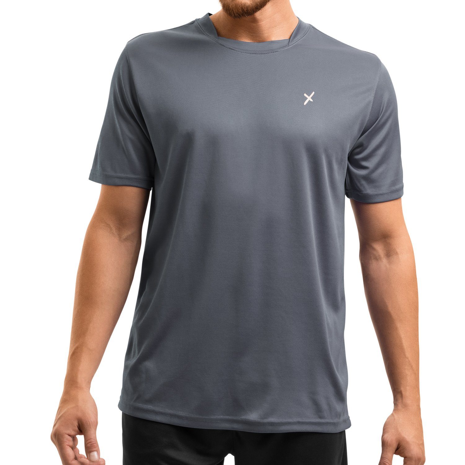 CFLEX Trainingsshirt Herren Sport Shirt Fitness günstig online kaufen