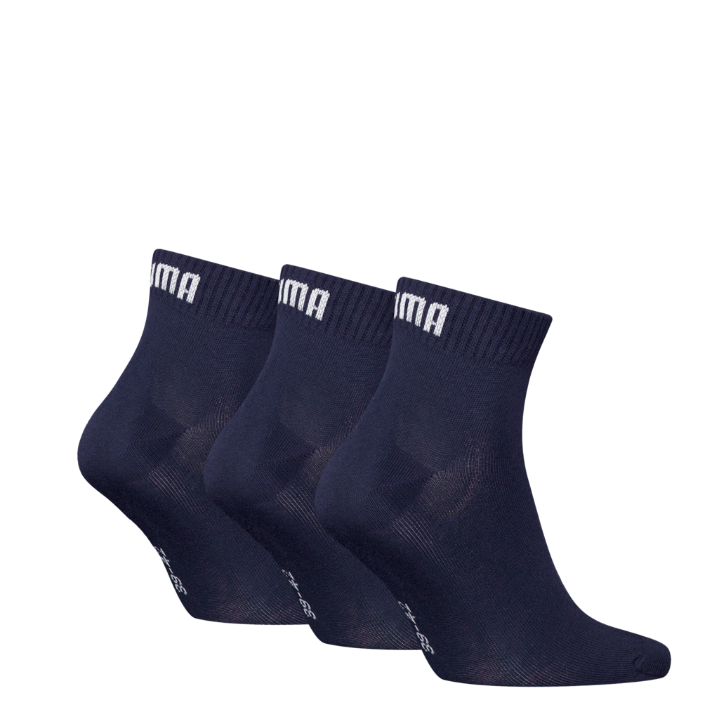 PUMA Kurzsocken, (3 Paar), Atmungsaktiv, Rippenbündchen, weiche Baumwollmis günstig online kaufen