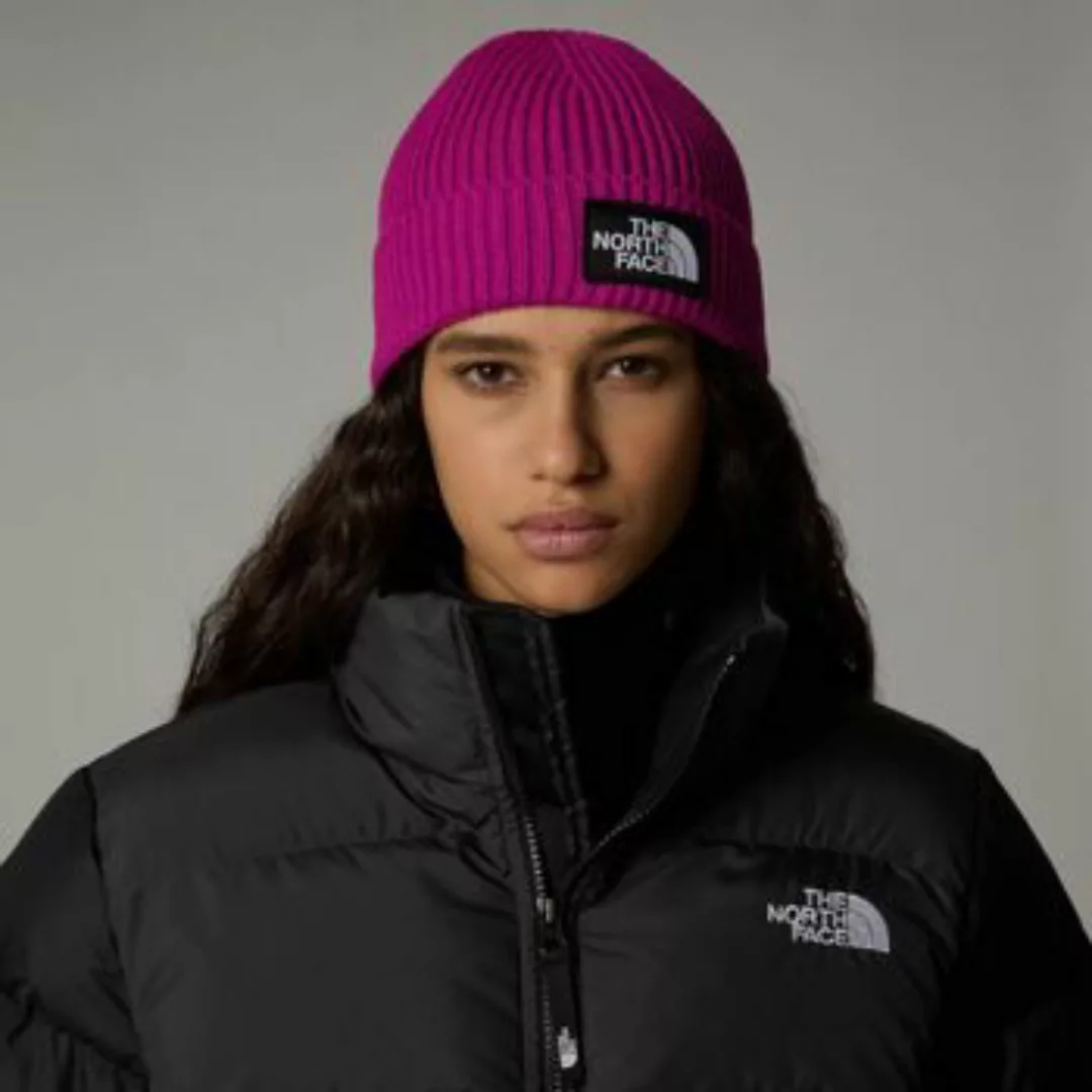 The North Face  Hut NF0A3FJX - LOGO BOX CUFFED-1I71 Deep Mulberry günstig online kaufen