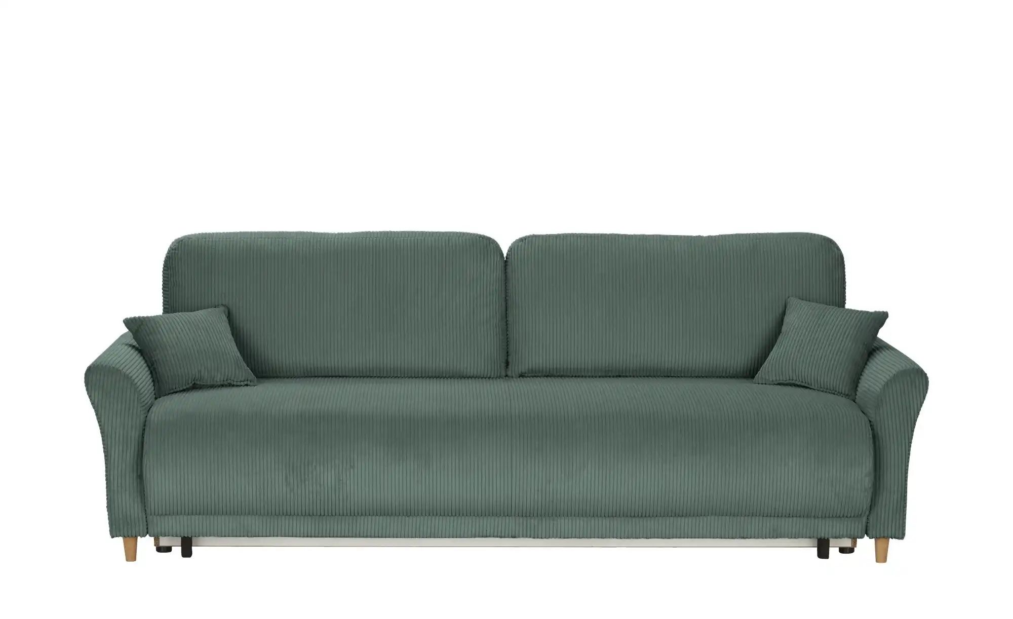 Big Sofa mit Funktion  Malyn II ¦ grün ¦ Maße (cm): B: 232 H: 88 T: 100.0 P günstig online kaufen