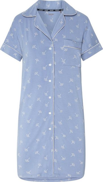 JOOP! Bodywear Pyjamaoberteil JOOP! Sheer Luxury Big Shirt bel air blue/san günstig online kaufen