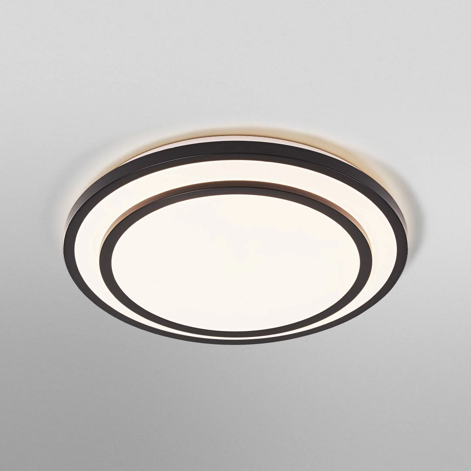 OSRAM LED-Deckenleuchte ORBIS BERLIN, schwarz Ø 39 cm Metall günstig online kaufen