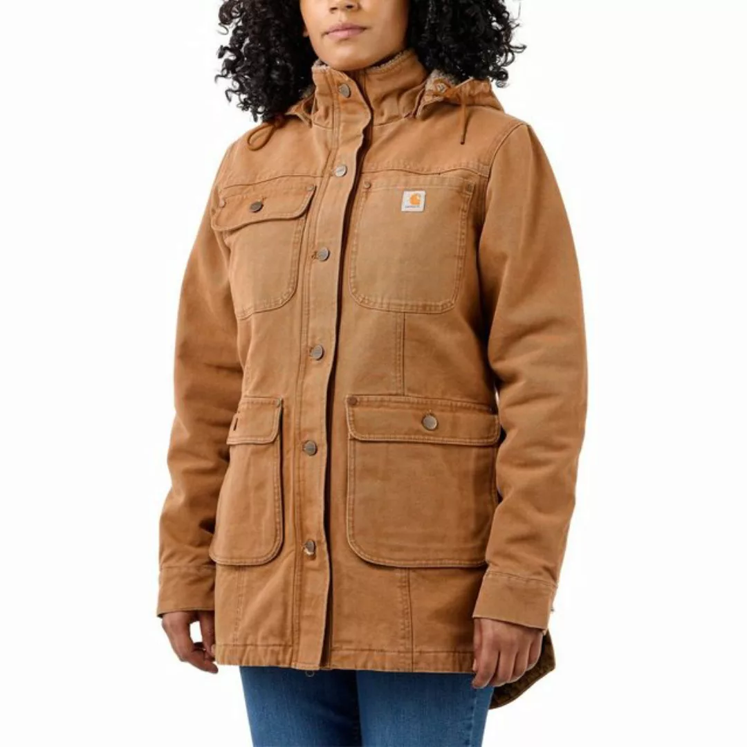 Carhartt Winterjacke Carhartt Damen Winterjacke Loose Fit Weathered Duck Co günstig online kaufen