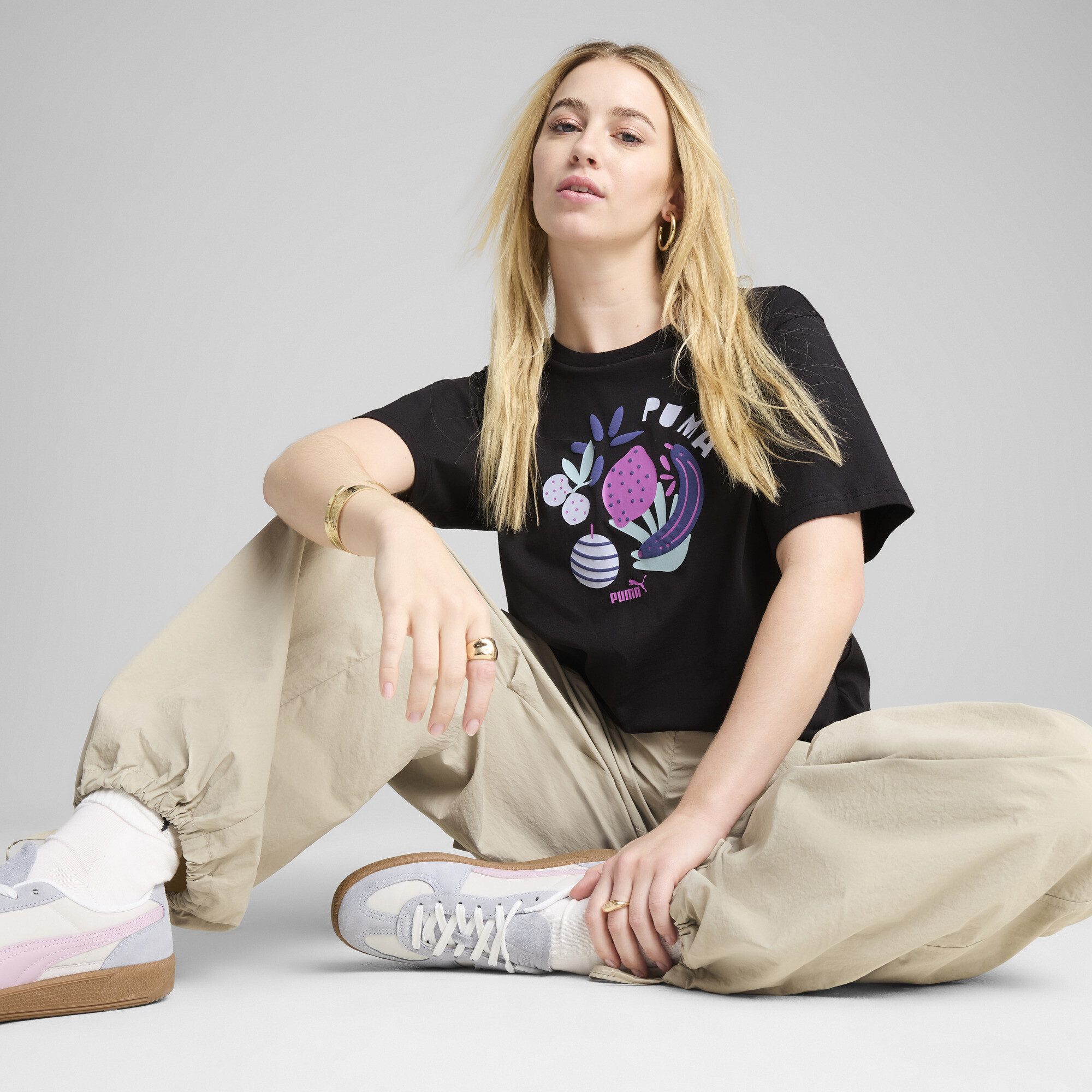 PUMA T-Shirt "GRAPHICS Relaxed Fruity T-Shirt Damen" günstig online kaufen