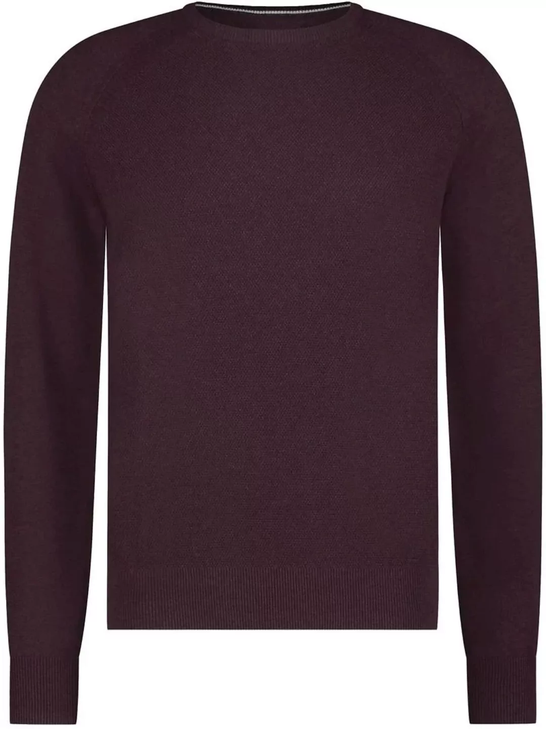 State Of Art Pullover Structure Contrast Bordeaux - Größe XL günstig online kaufen