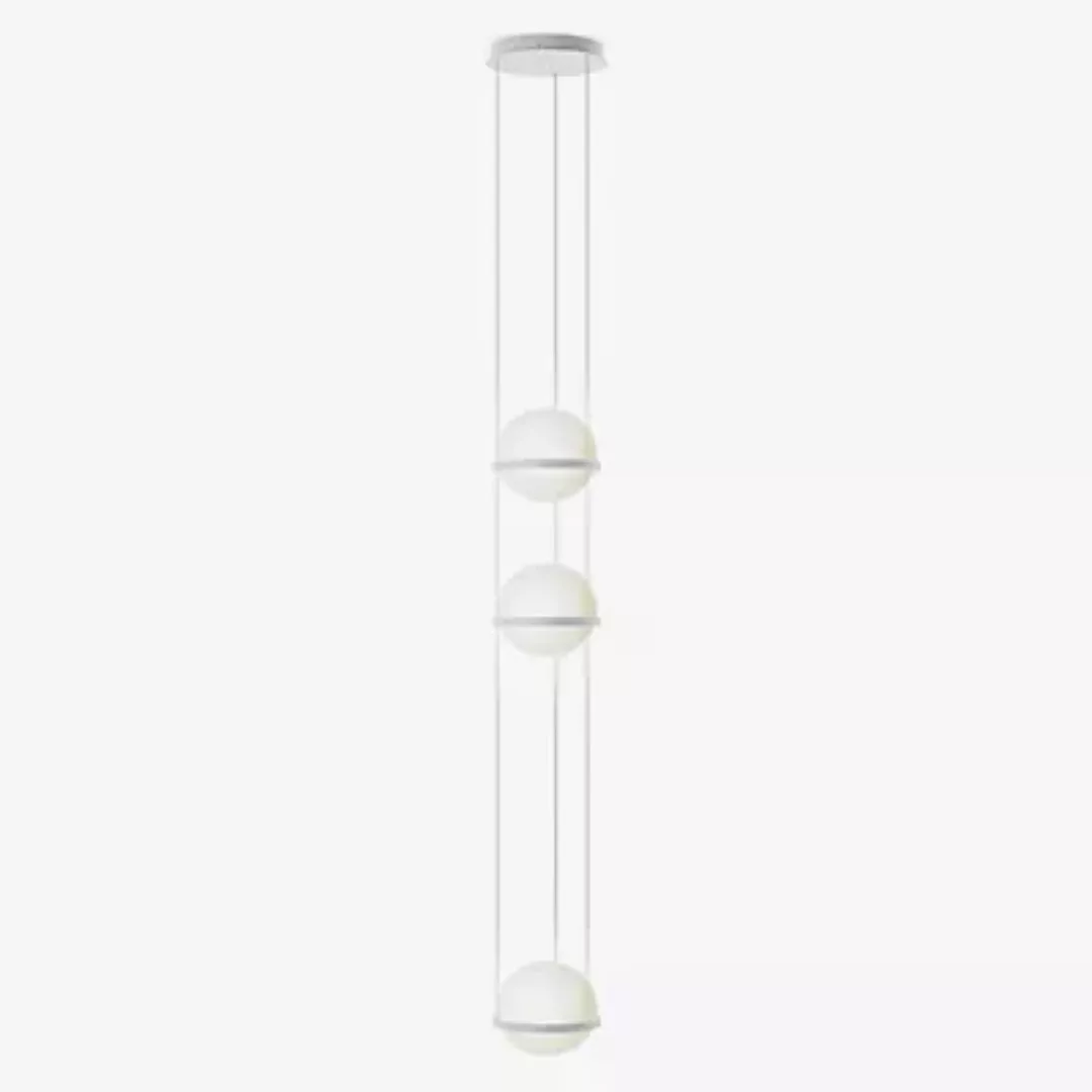 Vibia Palma Pendelleuchte LED 3-flammig, weiß - 80 cm günstig online kaufen