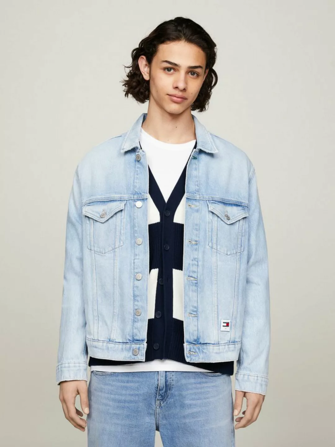 Tommy Jeans Jeansjacke RYAN RGLR TRCKR JCKT günstig online kaufen