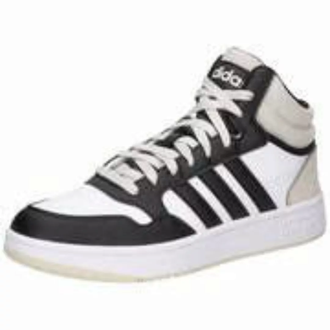 adidas Hoops 3.0 Mid Sneaker Herren weiß günstig online kaufen