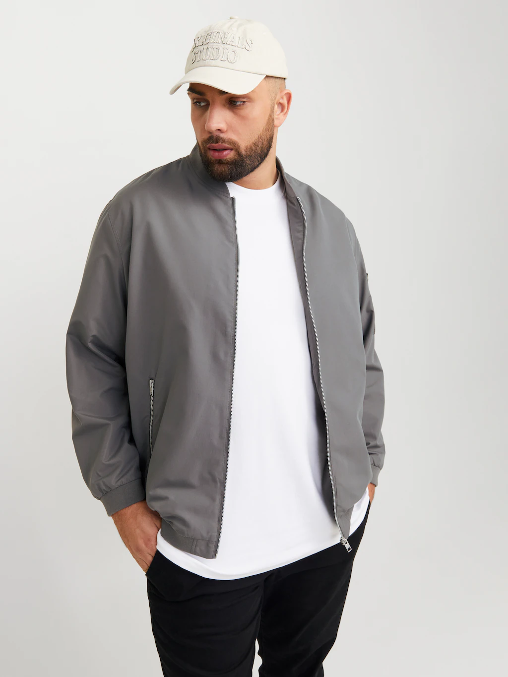 Jack & Jones PlusSize Bomberjacke "JJERUSH BOMBER NOOS PLS", ohne Kapuze, m günstig online kaufen