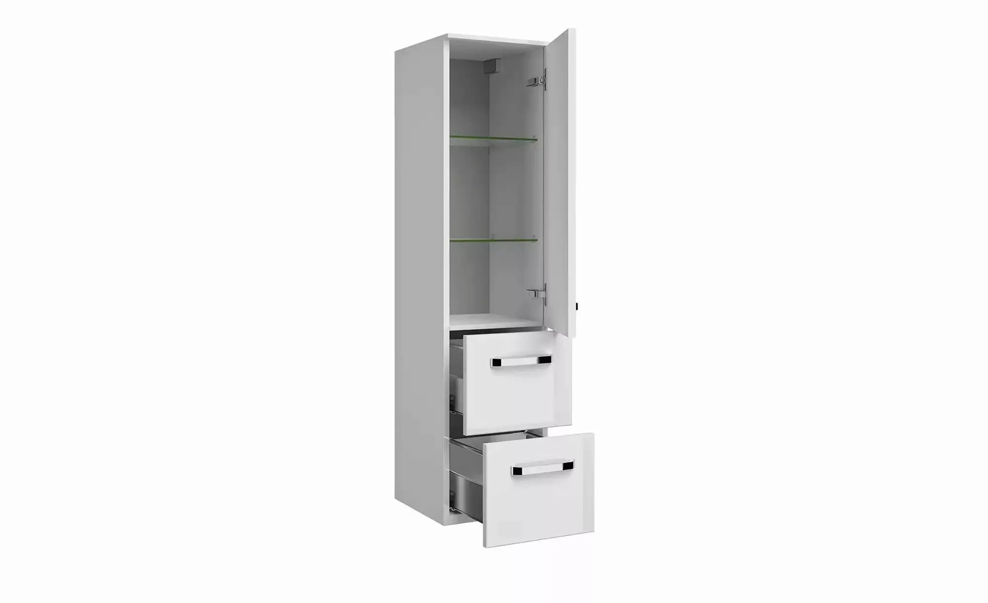 Pelipal Bad-Hochschrank Serie 4010 Weiß Hochglanz 30 cm günstig online kaufen