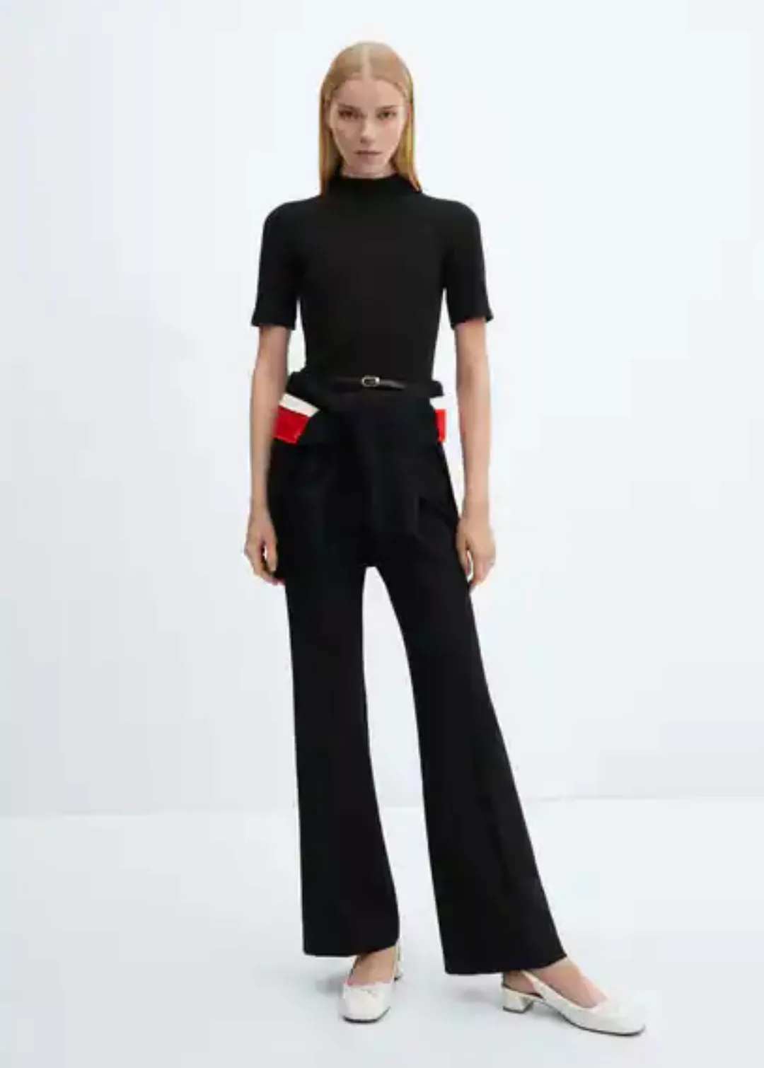 Langer Jumpsuit mit Gürtel günstig online kaufen