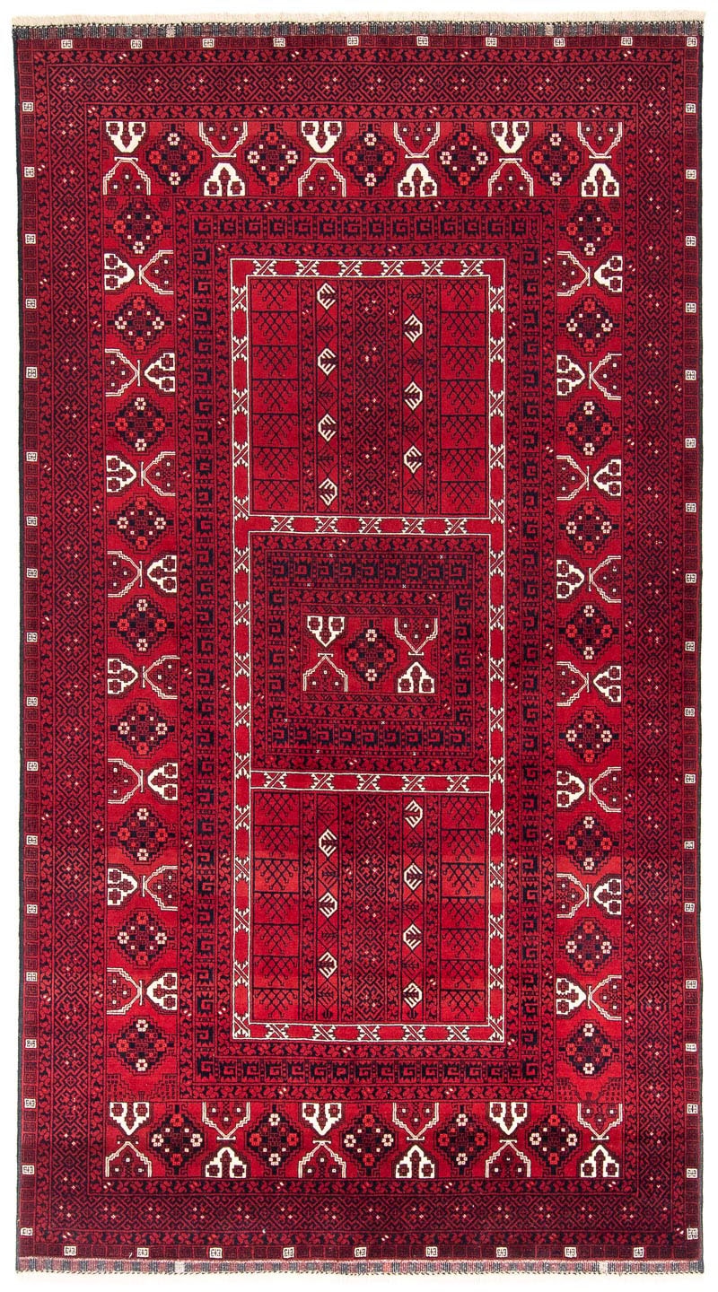 morgenland Orientteppich »Turkaman - 255 x 151 cm - dunkelrot«, rechteckig, günstig online kaufen