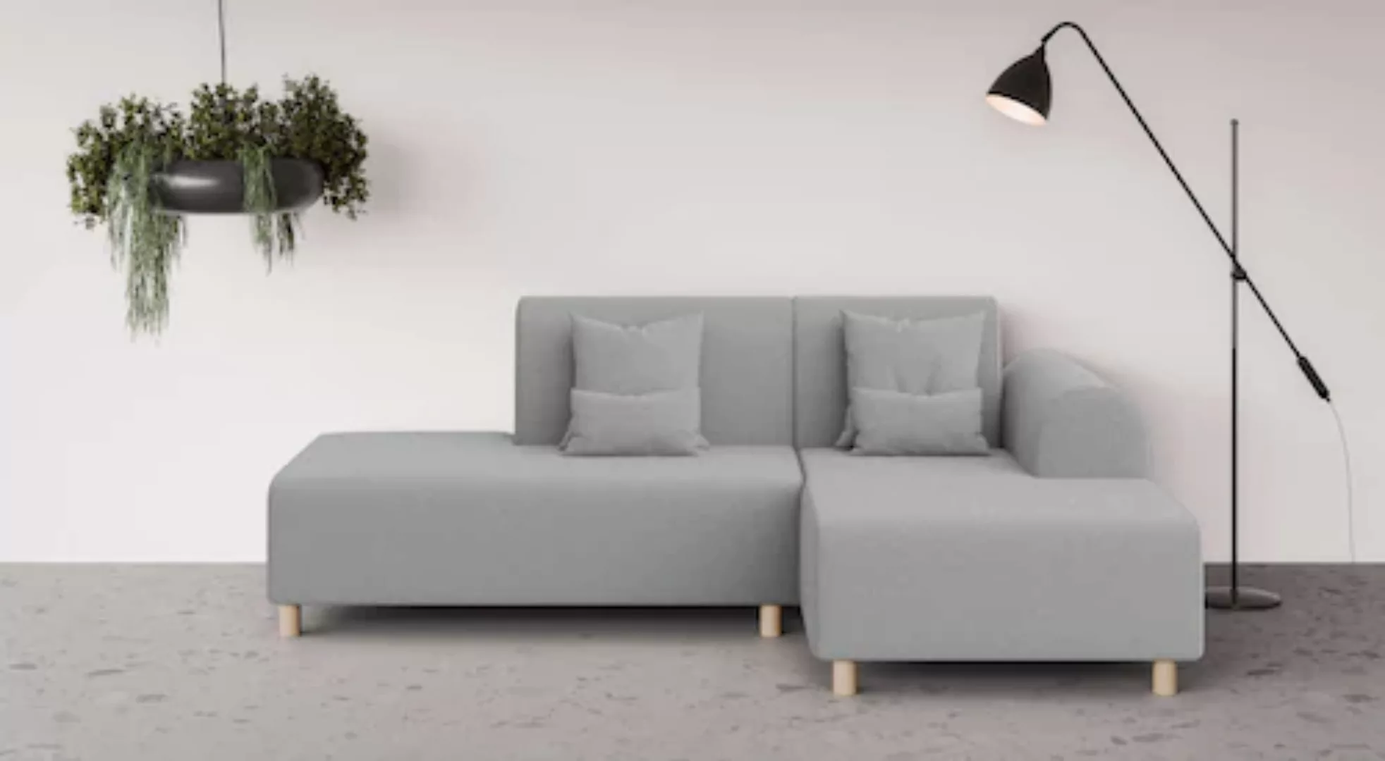 INOSIGN Ecksofa »Suyala«, L-Form mit Hocker günstig online kaufen