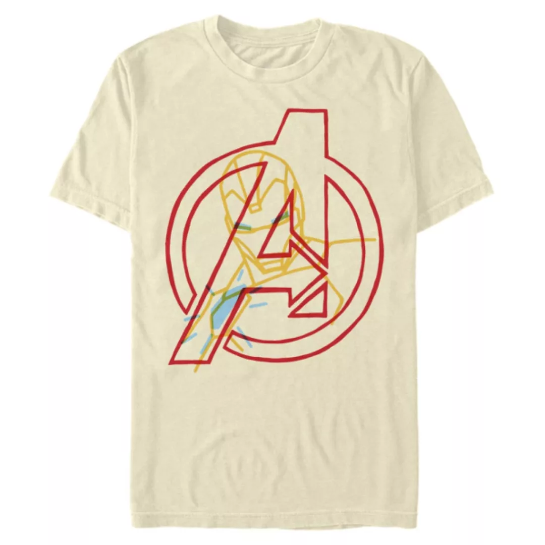 Marvel - Gruppe IronMan Avengers - Männer T-Shirt günstig online kaufen